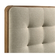 Robyn Wood Twin Platform Bed Light Ash