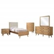 Robyn 5-piece Twin Bedroom Set Light Ash