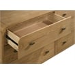 Robyn 6-drawer Bedroom Dresser and Mirror Light Ash