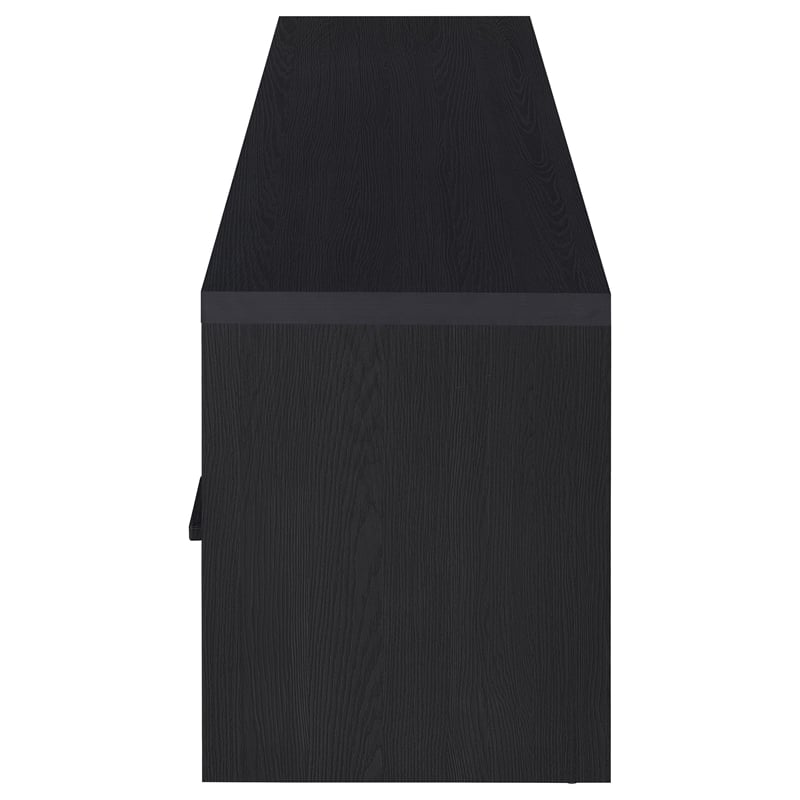 Murray 70-inch 2-door TV Stand Media Console Black