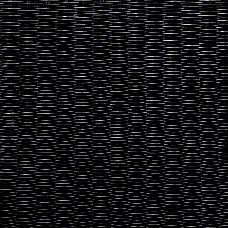 Cahya 2-piece Rattan Coffee and End Table Set Black