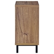 Teller 1-door Entryway Shoe Storage Bench Natural Oak