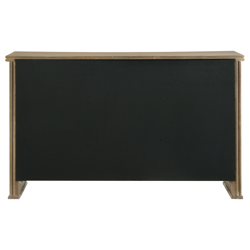 Adina 3-door 59-inch Sideboard Server Distressed Light Brown