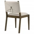 Ottowa Upholstered Dining Side Chair Brown