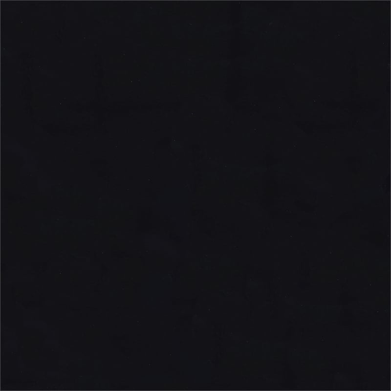 Flora 2-drawer Vanity Set with LED Mirror Black High Gloss