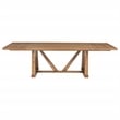 Middleton 10-piece Extension Leaf Dining Set Natural Brown and Black