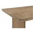 Adina 8-piece Extension Dining Set Distressed Light Brown