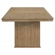 Adina 8-piece Extension Dining Set Distressed Light Brown