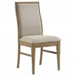 Adina 8-piece Extension Dining Set Distressed Light Brown