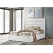 Felicity 53-inch Upholstered Twin Platform Bed White