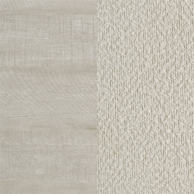 Trenton 54-inch Wood Eastern King Panel Bed Rustic Cream