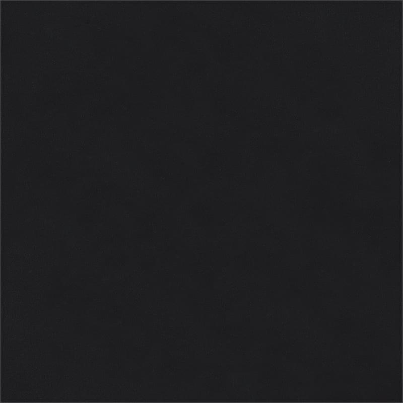 Jess 2-door Arched Fluted Glass Accent Cabinet Black