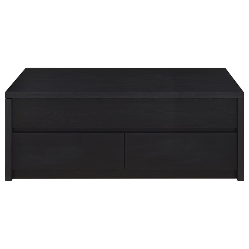 Knapp 2-piece Lift Top Coffee Table Set Black