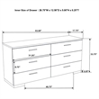 Felicity 4-piece California King Platform Bedroom Set White