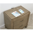 Coaster Revello 4-Piece Wood Queen Bedroom Set in Washed Mango Brown