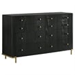 Arini 4-piece Eastern King Bedroom Set Cream and Black