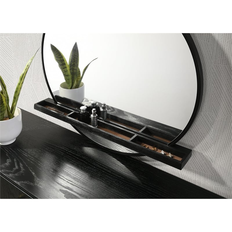 Arini 4-piece Queen Bedroom Set Cream and Black