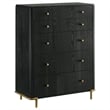 Arini 5-piece Queen Bedroom Set Cream and Black