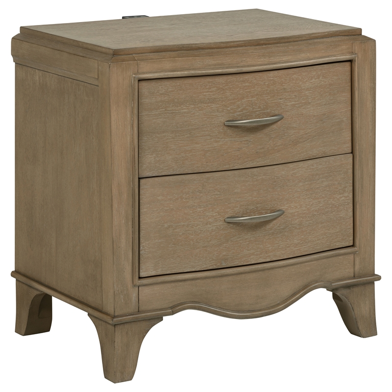 Coaster Revello 4-Piece Wood California King Bedroom Set in Washed Mango Brown