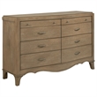 Coaster Revello 5-Piece Wood California King Bedroom Set in Washed Mango Brown