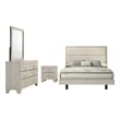 Trenton 4-piece Queen Bedroom Set Rustic Cream