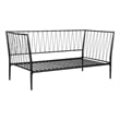 Richland Metal Twin Daybed Bed Frame Matte Black