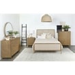 Arini 5-piece California King Bedroom Set Cream and Sand Wash