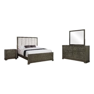 Gran Park 4-piece California King Bedroom Set Dark Cocoa