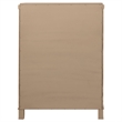 Coaster Revello 6-Drawer Wood Bedroom Chest of Drawers in Washed Mango Brown