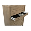 Coaster Revello 6-Drawer Wood Bedroom Chest of Drawers in Washed Mango Brown