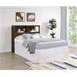 Westpark 49-inch Full Bookcase Headboard Dark Pine