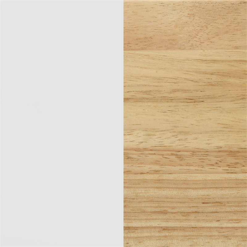 Frankie Twin Over Twin Bunk Bed with 7-inch Mattresses White