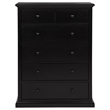 Sumerlin 6-drawer Bedroom Chest of Drawers Black
