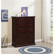 Sumerlin 6-drawer Bedroom Chest of Drawers Cappuccino