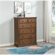 Sumerlin 6-drawer Bedroom Chest of Drawers Medium Brown