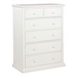 Sumerlin 6-drawer Bedroom Chest of Drawers White