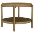 Arini 2-piece Round Coffee and End Table Set Sand Wash