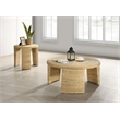 Artina 2-piece Rattan Coffee and End Table Set Natural