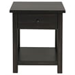 Payne 3-piece Coffee and 1-drawer End Table Set Java