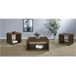 Frisco 3-piece Coffee and End Table Set Dark Pine