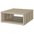 Frisco 2-piece Coffee and End Table Set Distressed Pine