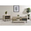 Welsh 2-piece Coffee and End Table Set Distressed Pine