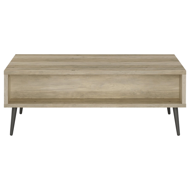 Welsh 2-piece Coffee and End Table Set Distressed Pine