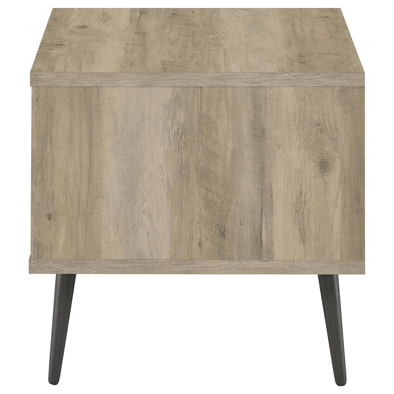Welsh 2-piece Coffee and End Table Set Distressed Pine
