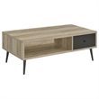 Welsh 2-piece Coffee and End Table Set Distressed Pine
