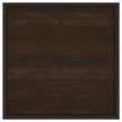 Fulton 30-inch Square Mango Wood Coffee Table Dark Brown