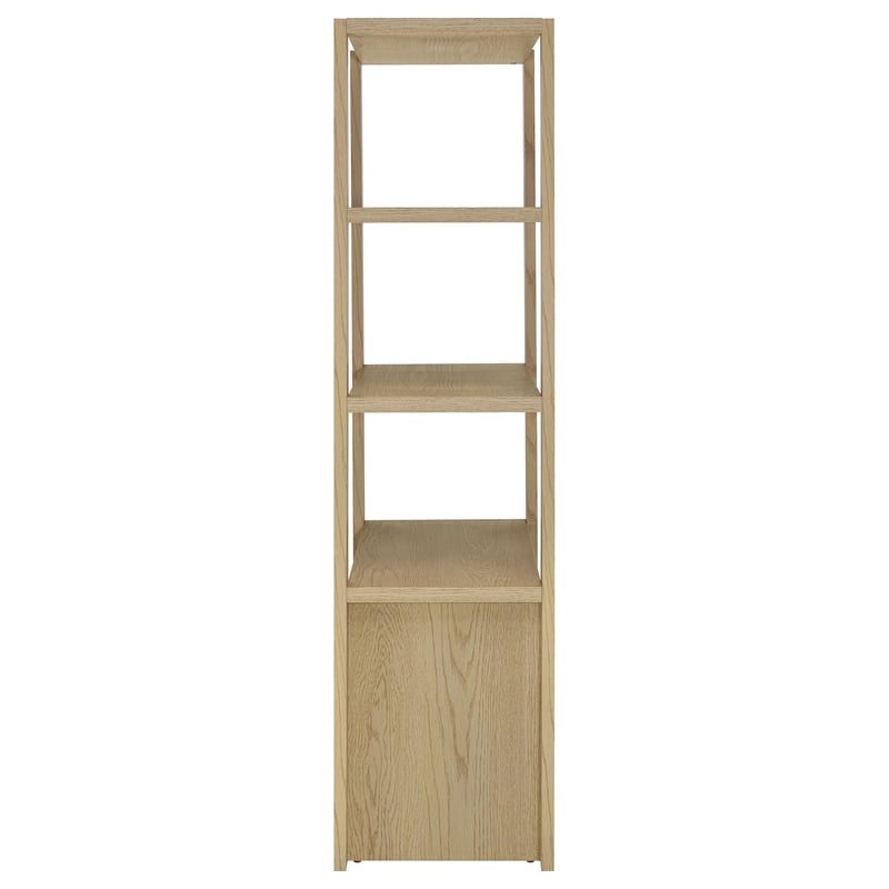 Coaster Laurelton 3-piece Engineered Wood Entertainment Center in Light Oak