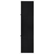 Coaster Denison 67-inch 2-door Engineered Wood Media Tower Cabinet in Black