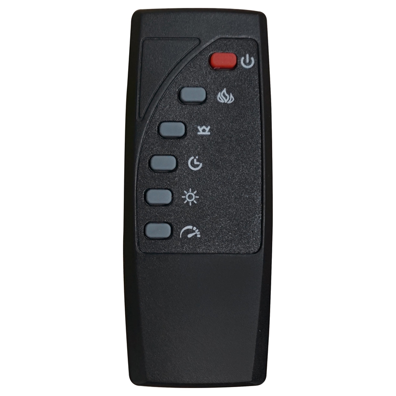 Coaster Carey 79-inch Engineered Wood TV Stand Fireplace in Dark Pine