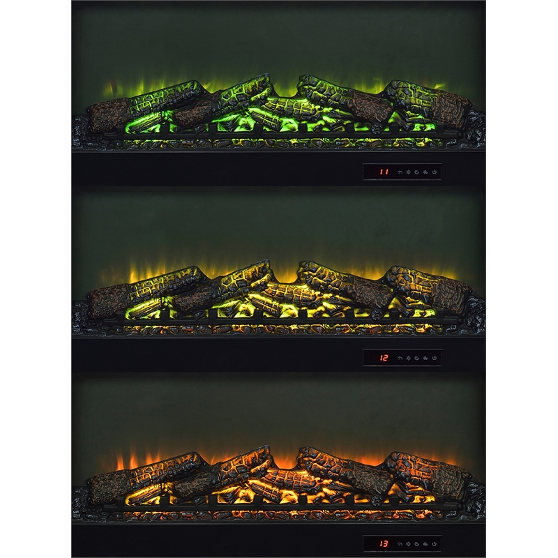 Coaster Fuller 60-inch 2-door Engineered Wood TV Stand Fireplace in Mango